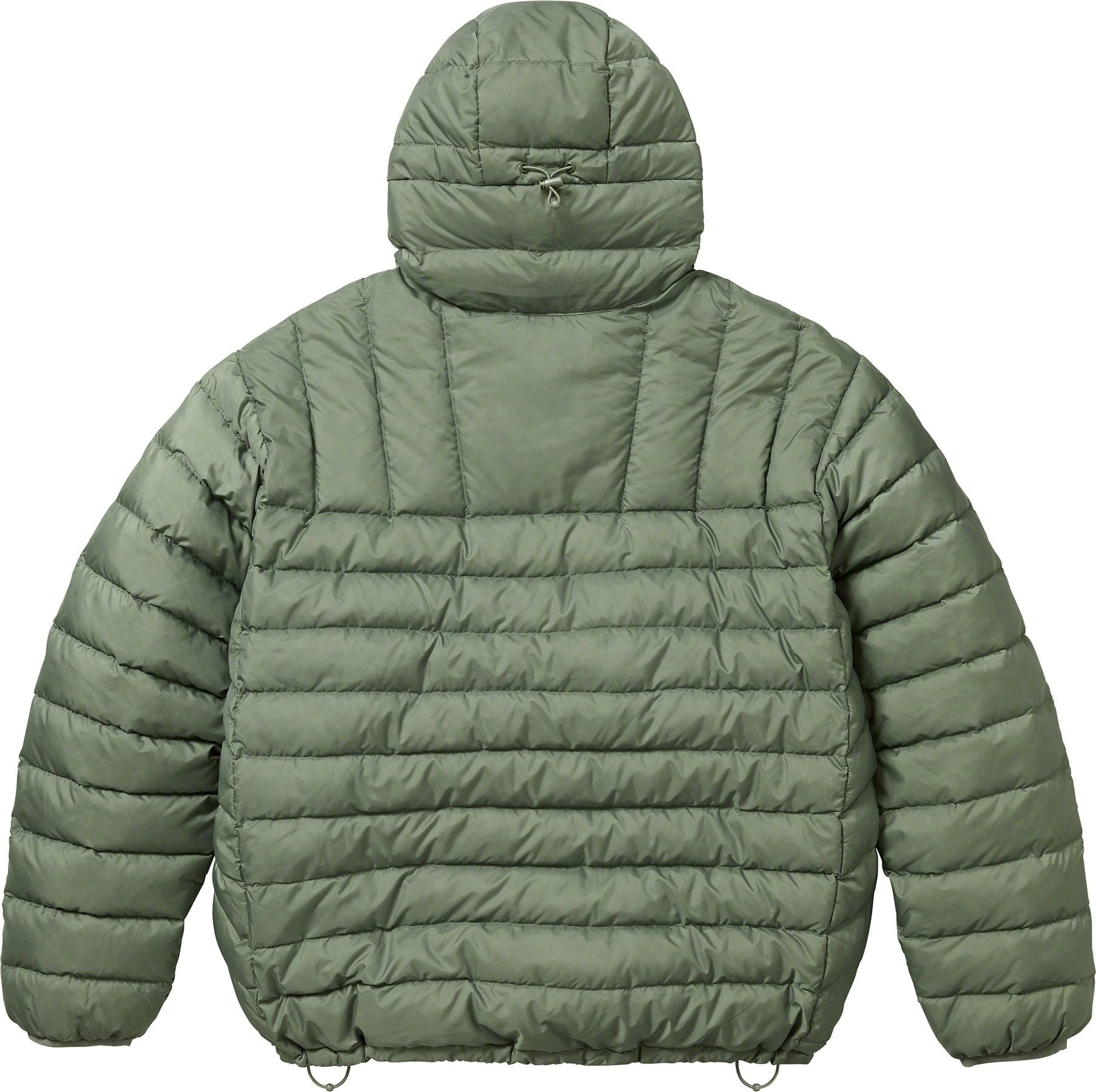 Micro Down Half Zip Hooded Pullover view 3